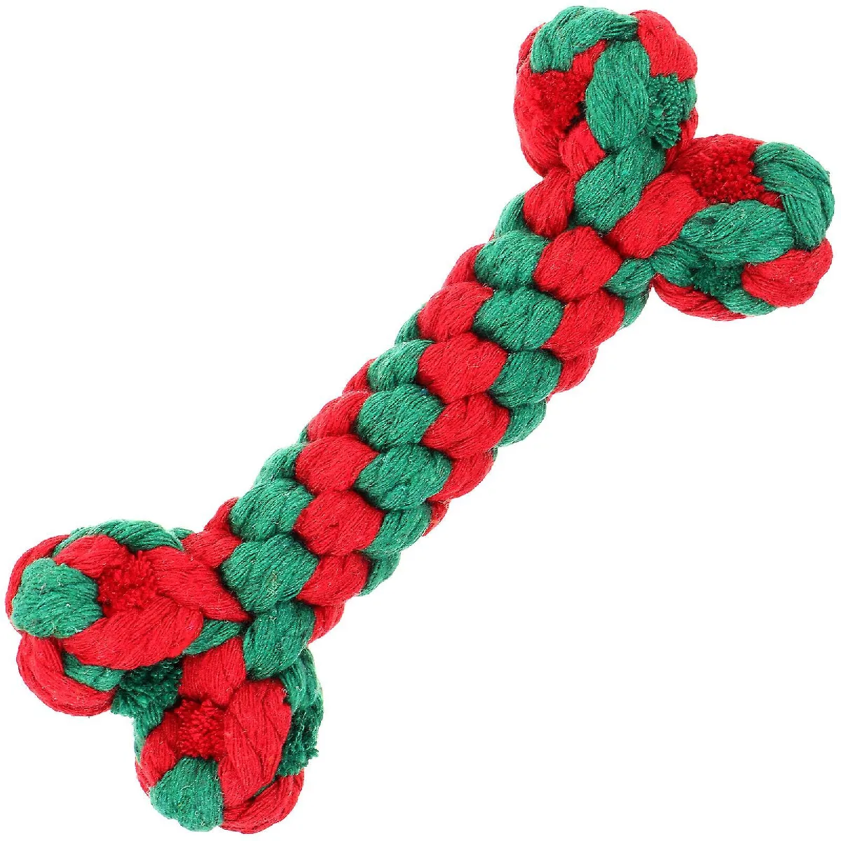 Comparer les prix de Jouet à mâcher pour chiot Jouet Molaire en forme d'os Jouet à mâcher en coton pour Noël