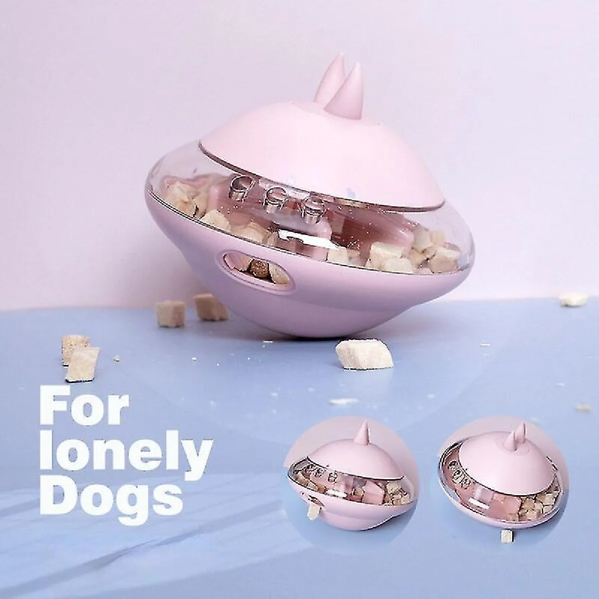 Comparer les prix de Balle Qui Fuit pour Animaux de Compagnie Fournitures pour Animaux de Compagnie Jouet pour Chien Balle Qui Fuit en Caoutchouc Ufo