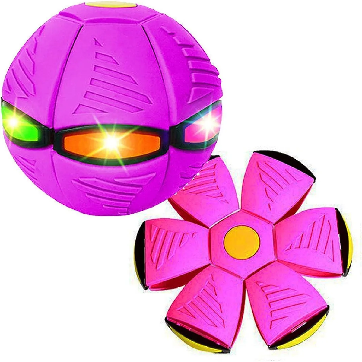 Meilleurs prix pour Pet Toy Ball - Jouet interactif pour chien avec lumières LED, et jouet pour chiens et chats, parfait pour jouer et faire de l'exercice