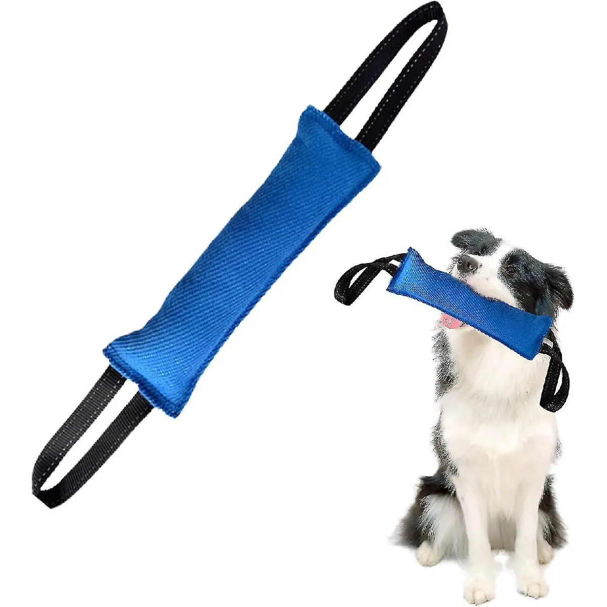 Meilleurs prix pour Jouet à mordre pour chien,Jouet à mordre pour chien avec 2 poignées solides,Jouet à mordre pour chien,Jouet à mordre durable pour chien,Jouet à mordre en jute pour chiens de taille moyenne à grande,Jouets interactifs pour chien pour Tu