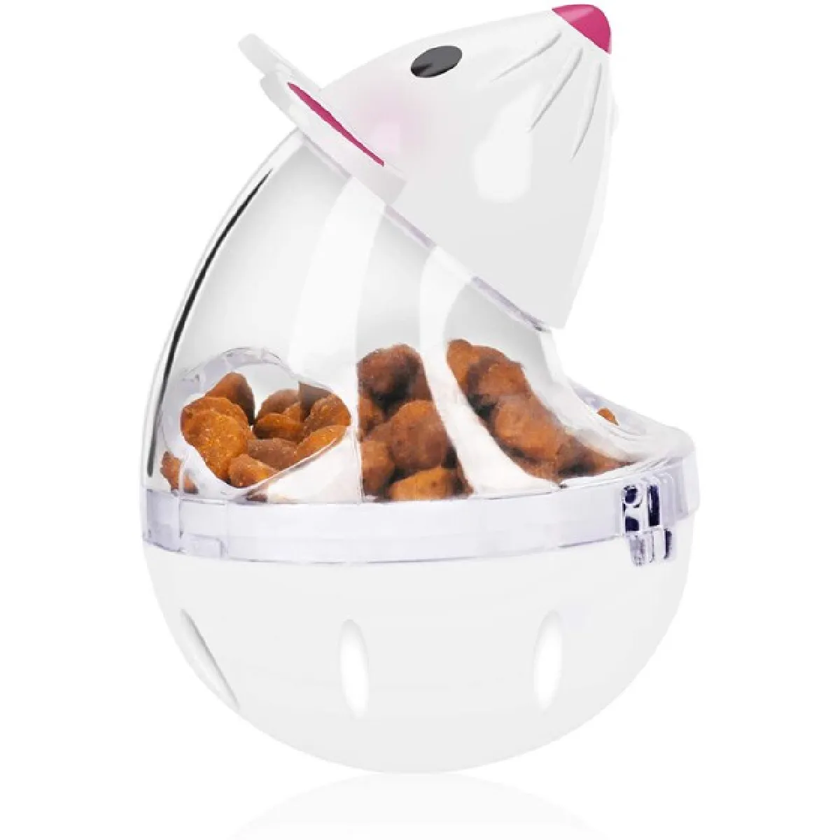 Comparer les prix de Slow Keeper Mouse Jouet pour chat - Blanc