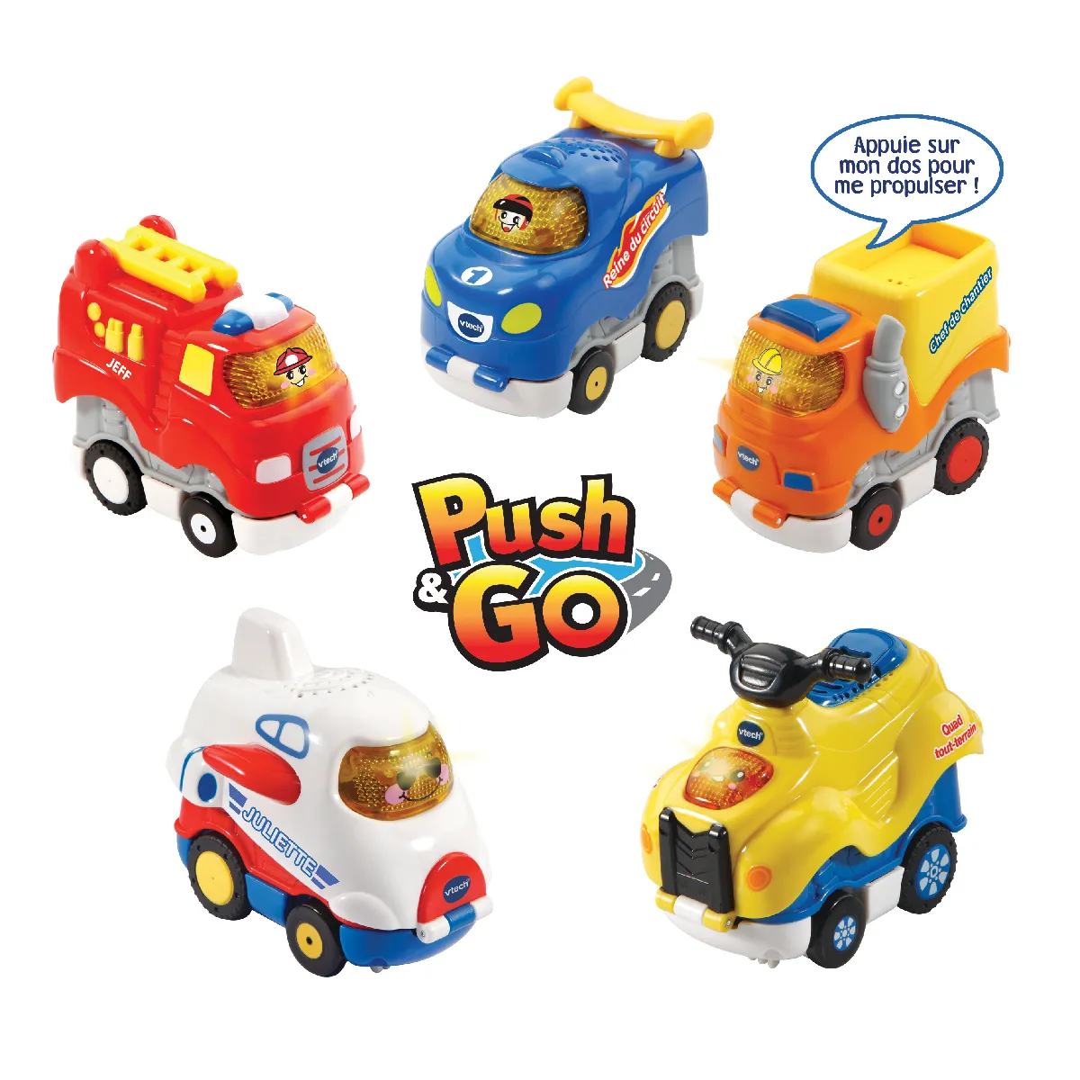 Véhicule Tut Tut Bolide Push & Go Vtech Le Véhicule