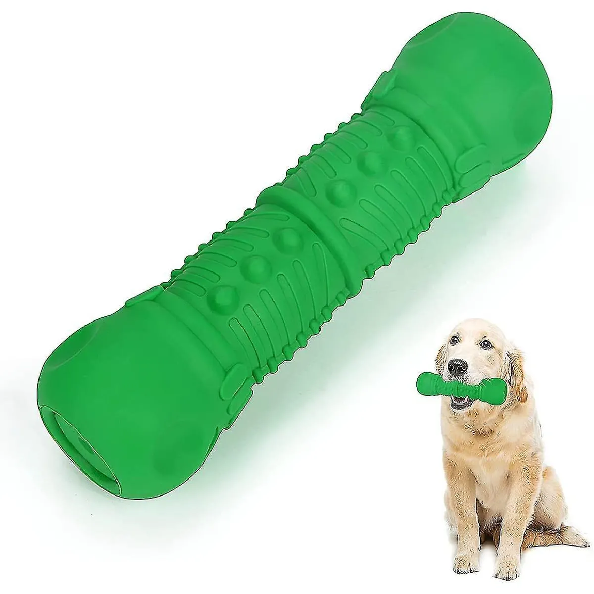 Comparer les prix de Jouet pour chien Heilwiy Indestructibleky Chew Toy Outdoor Pet Training Natural Rubber Toy Gift