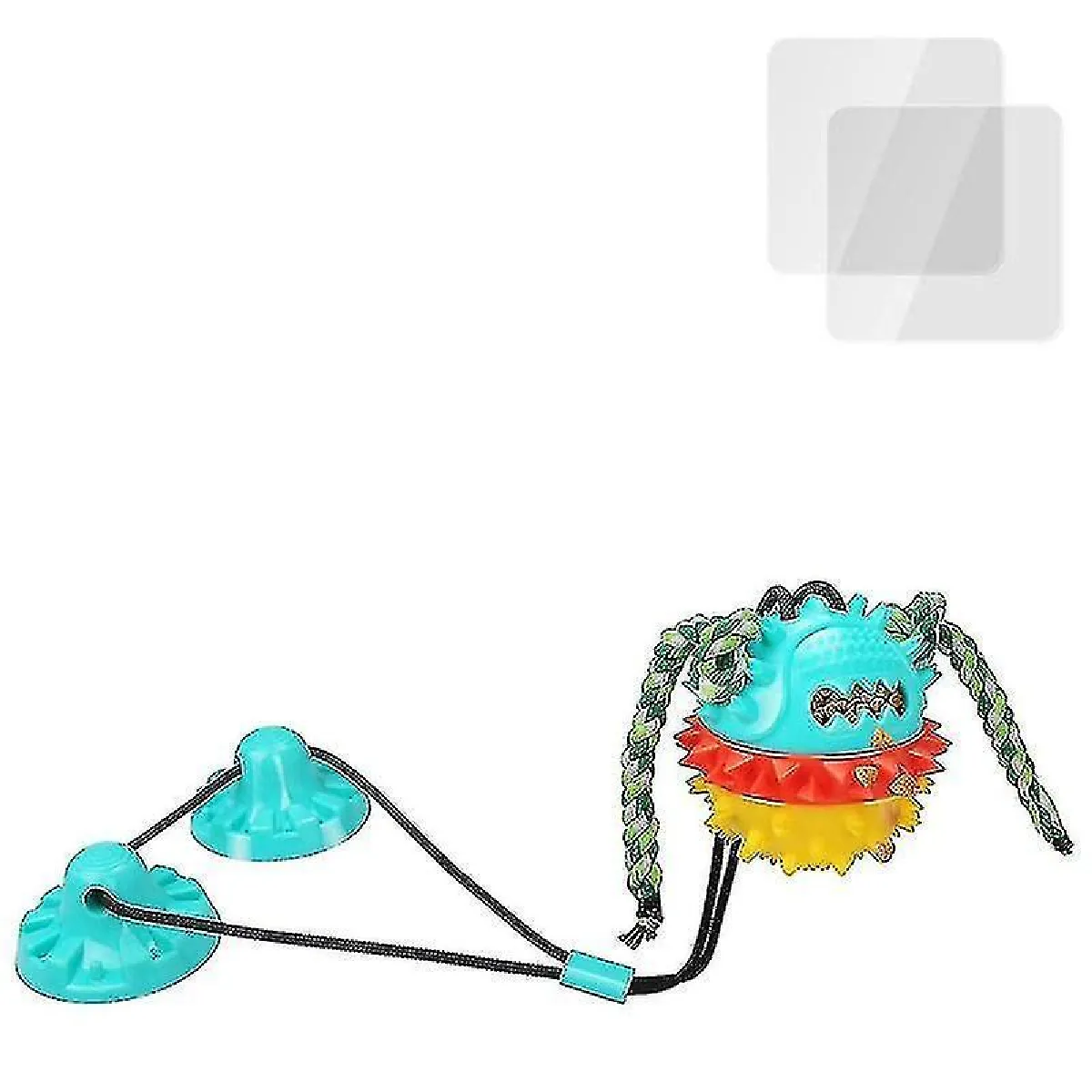 Meilleurs prix pour Jouet pour chien compatible avec les races de mâcheurs agressifs Jouet pour chien incassable à ventouse