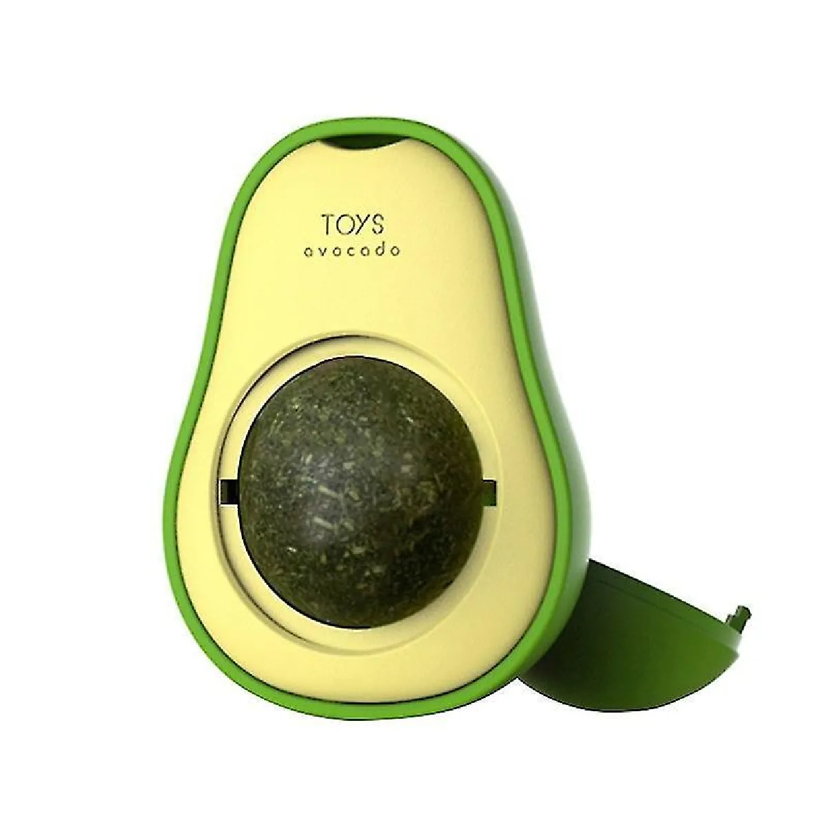 Comparer les prix de 1pc Creative Avocado Catnip Wall Ball Cat Toys Edible Licking Ball Pet Supplies