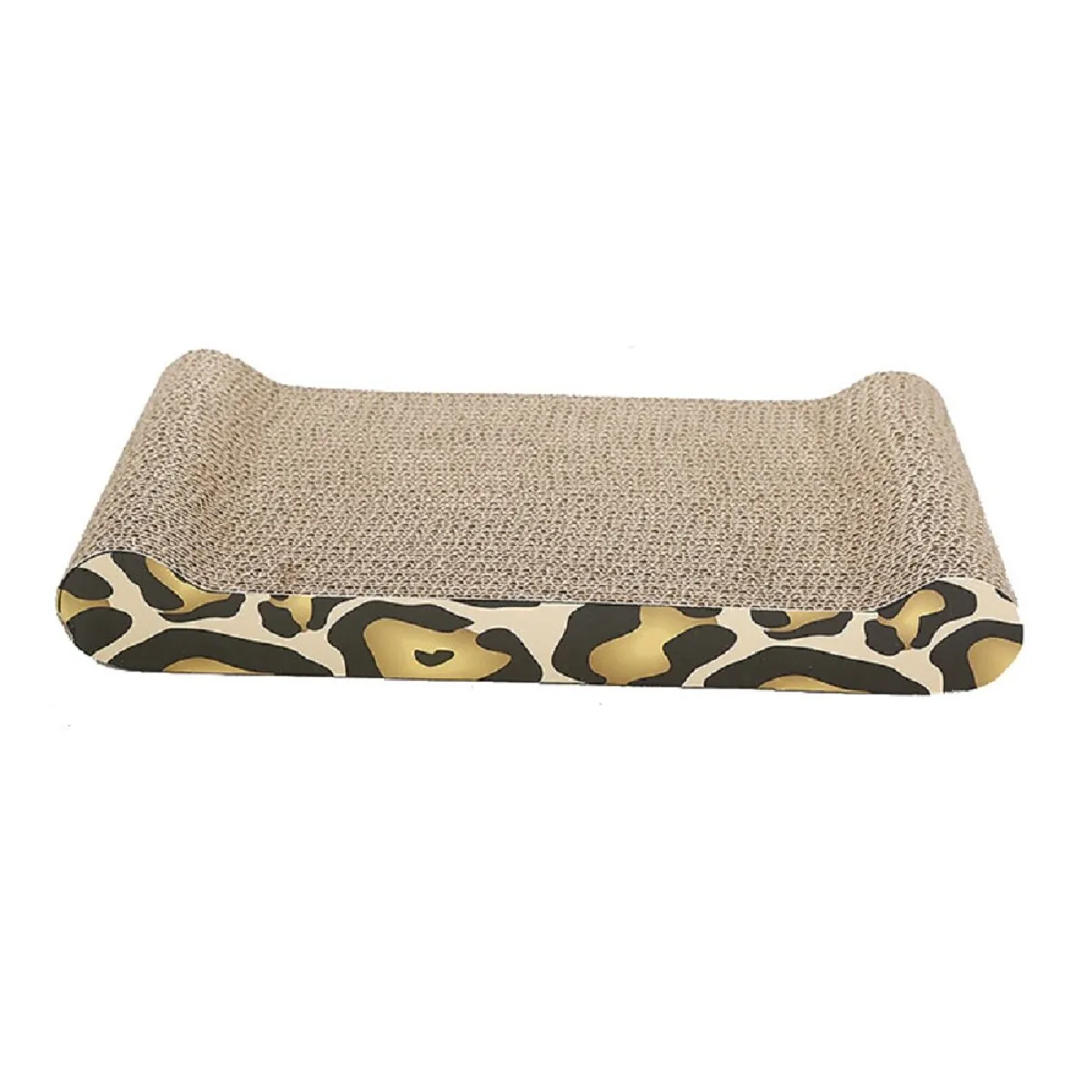 Meilleurs prix pour Griffoir ondulé motif léopard