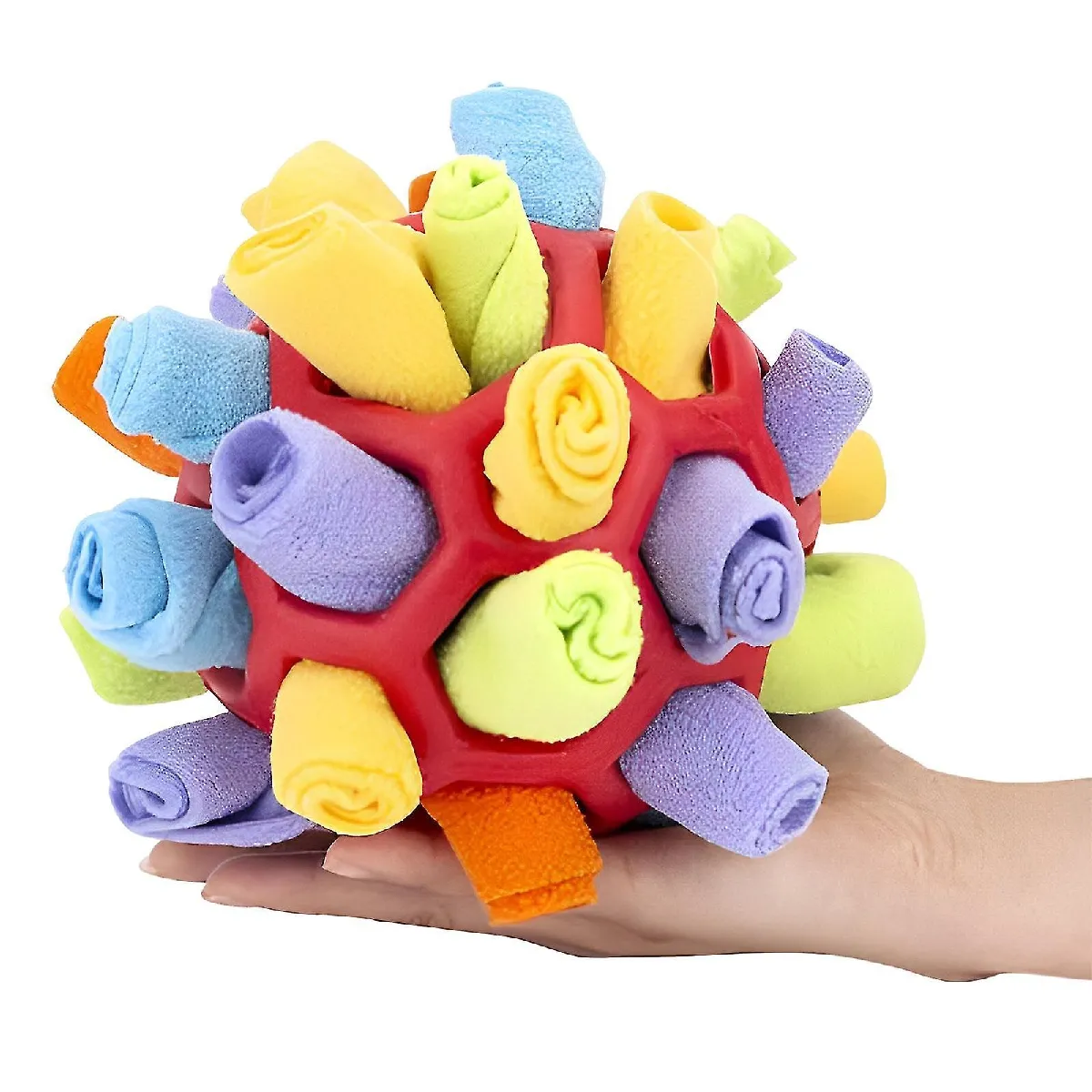 Comparer les prix de Les Jouets Interactifs de Puzzle De Chien Encouragent Les Compétences Naturelles De Recherche De Nourriture Jouet Portatif De Boule De Reniflement d'animal Familier Entraînement Lent de Mangeoire