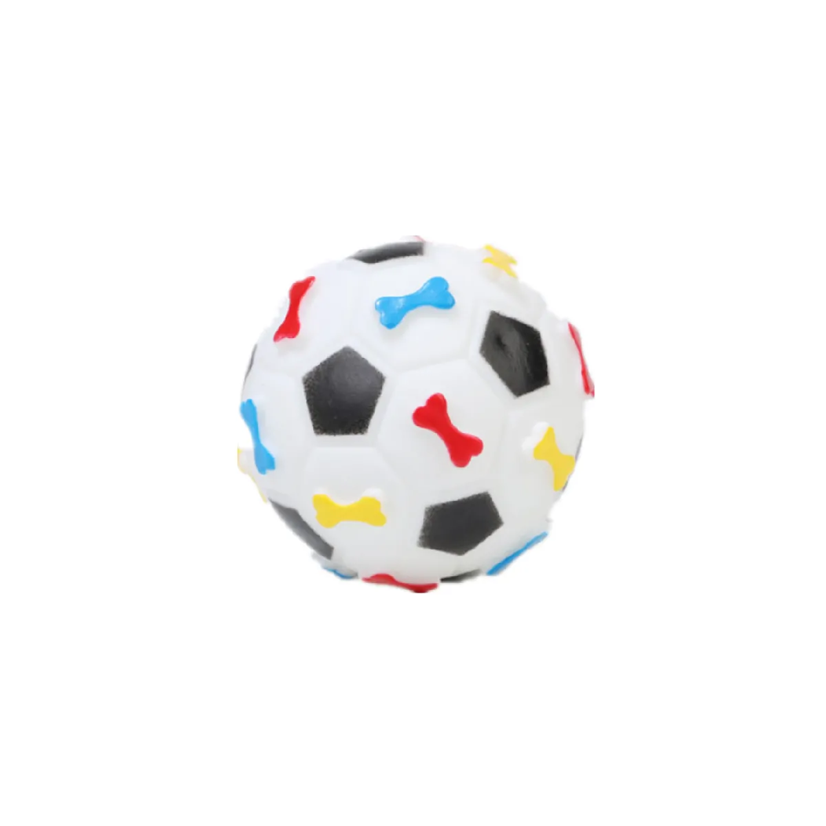 Comparer les prix de YP Select Pet Dog Football Squeak Toys Latex Rubber Fetch Throw Play Toys Pour Petits Chiens Chats 7cm