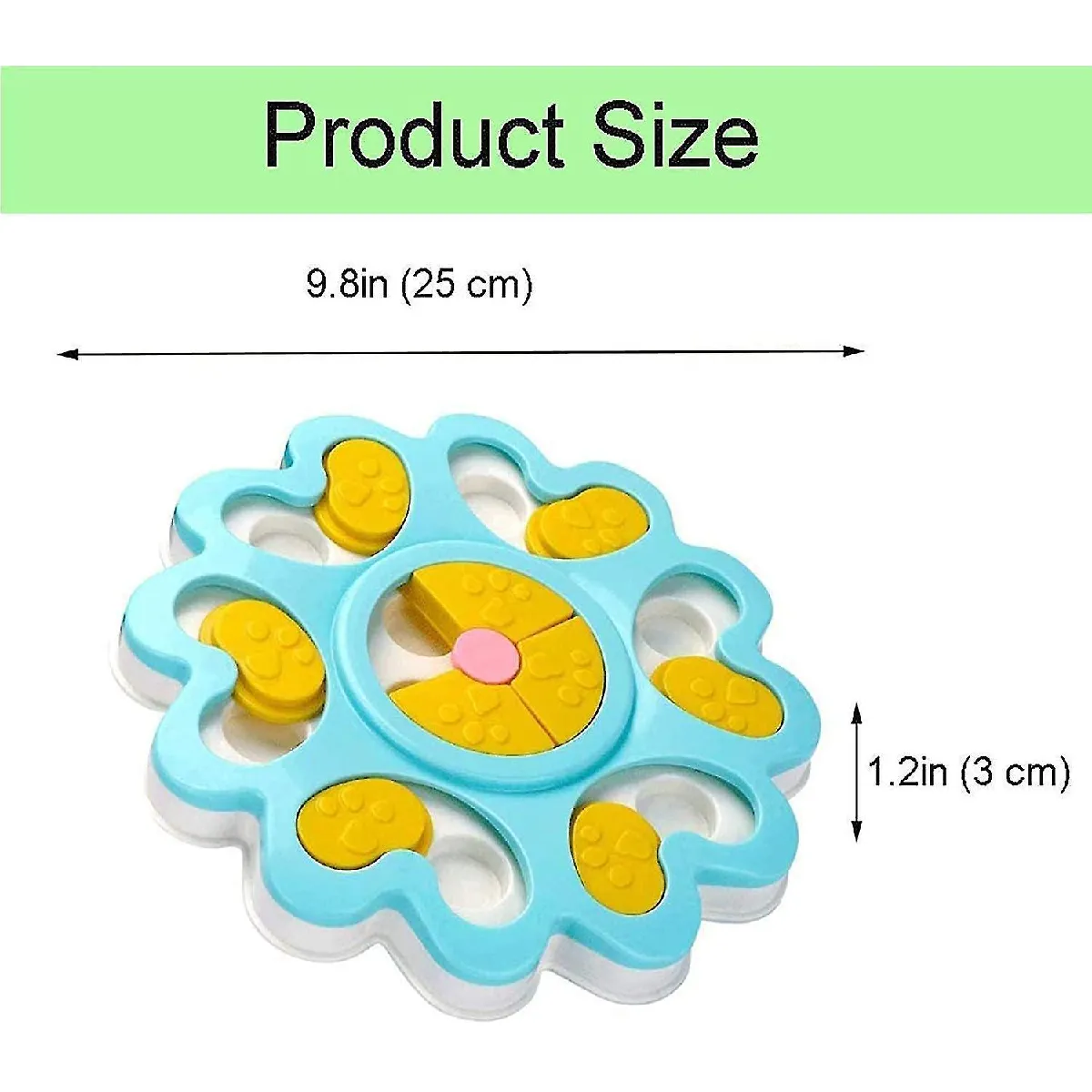 Comparer les prix de Distributeur de friandises de jouet interactif antidérapant pour chien Dog Puzzle