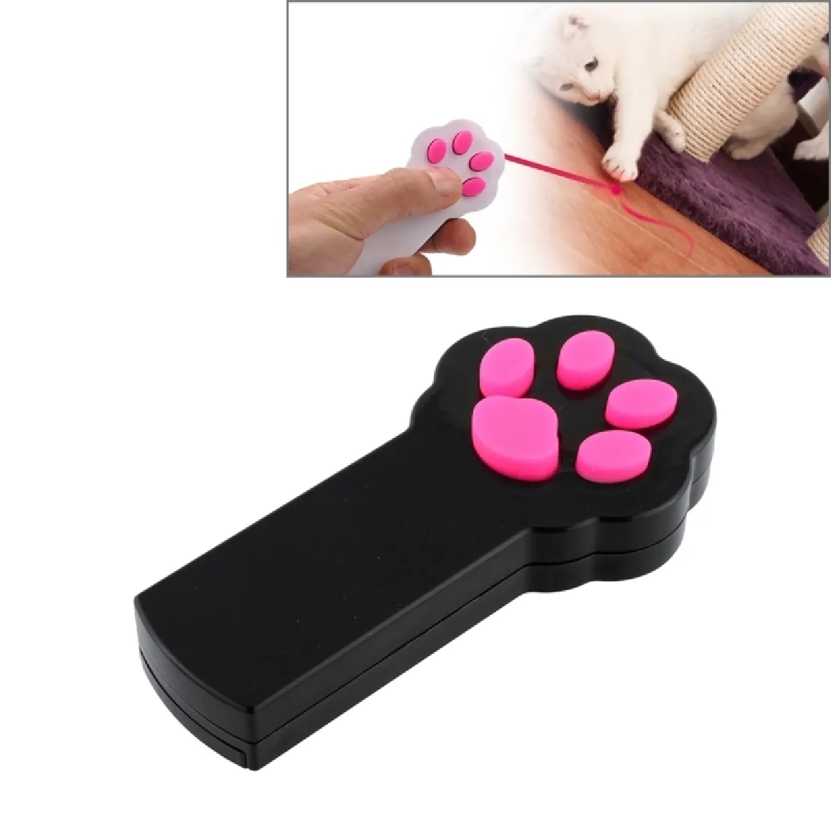 Meilleurs prix pour Jouet pour Animaux Animal de compagnie Chien Chat Amusement Toy Tease Chats Jouets, Couleur Aléatoire Mignon et Drôle Claw Beam Interactive Laser Pointer Pet