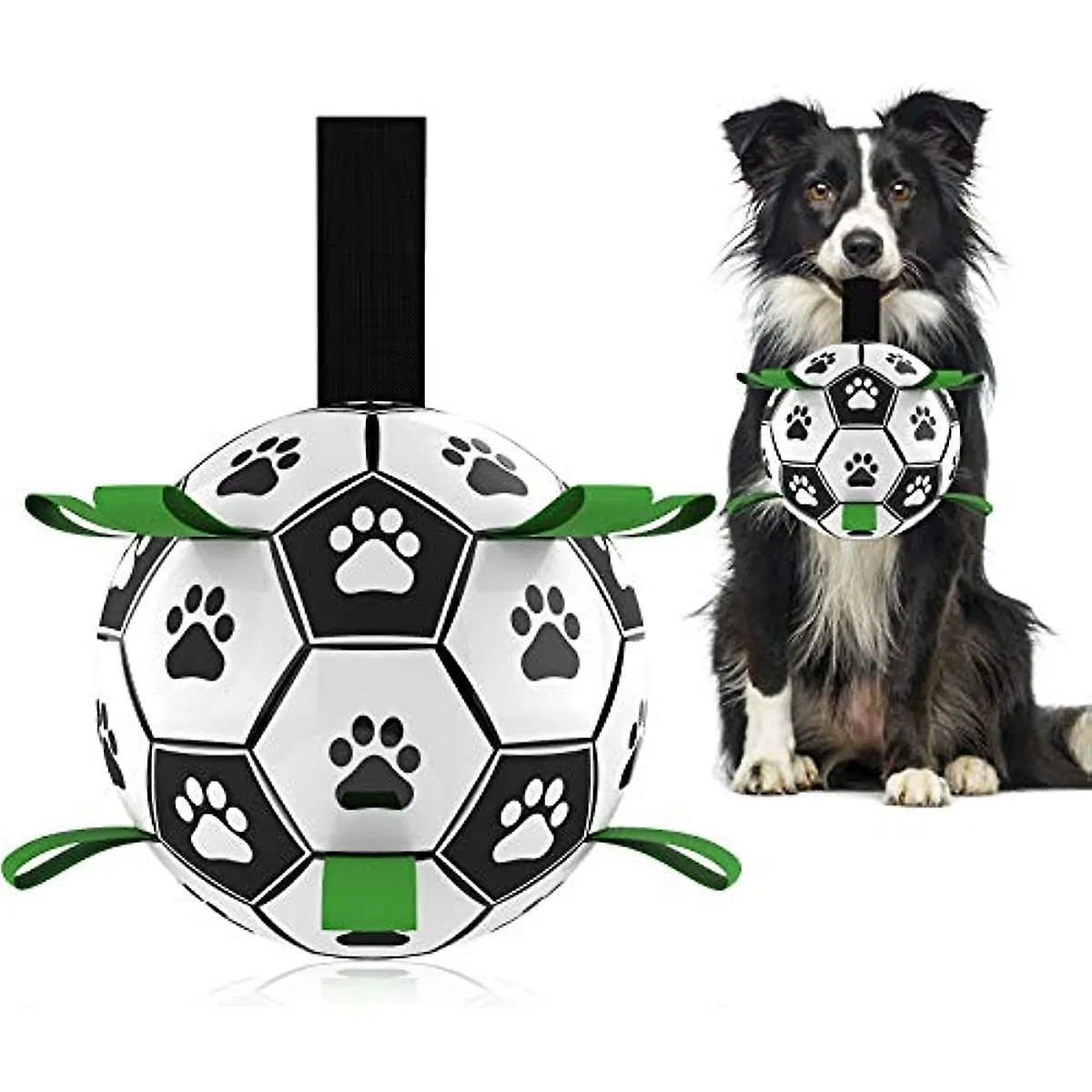 Comparer les prix de Jouets Interactifs Football pour Chien avec Pattes d'Attraction Balles Durables pour Chien de Petite et Moyenne Race Jouet d'Eau pour Chien Intérieur et Extérieur