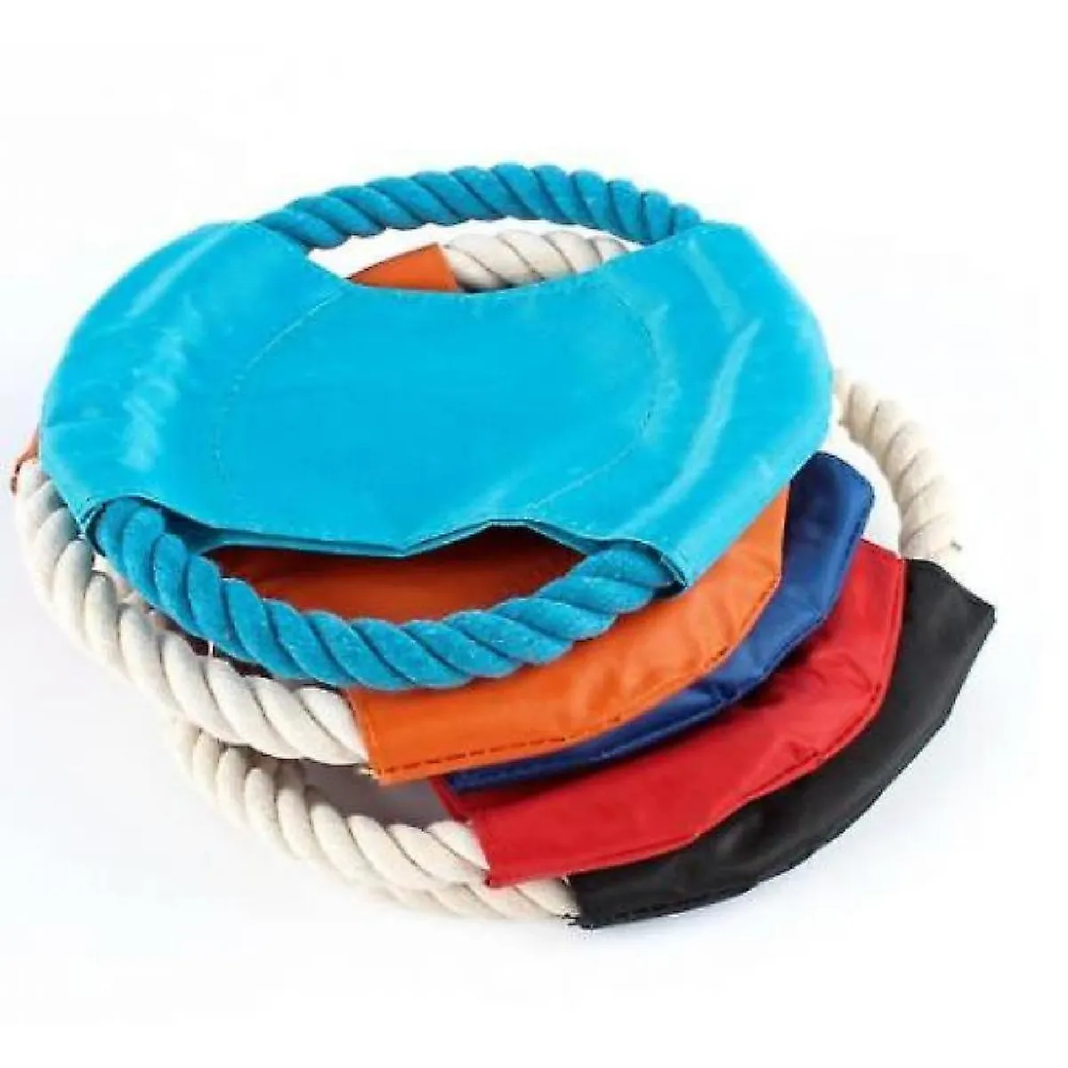 Frisbee en Corde pour Chien - Bleu
