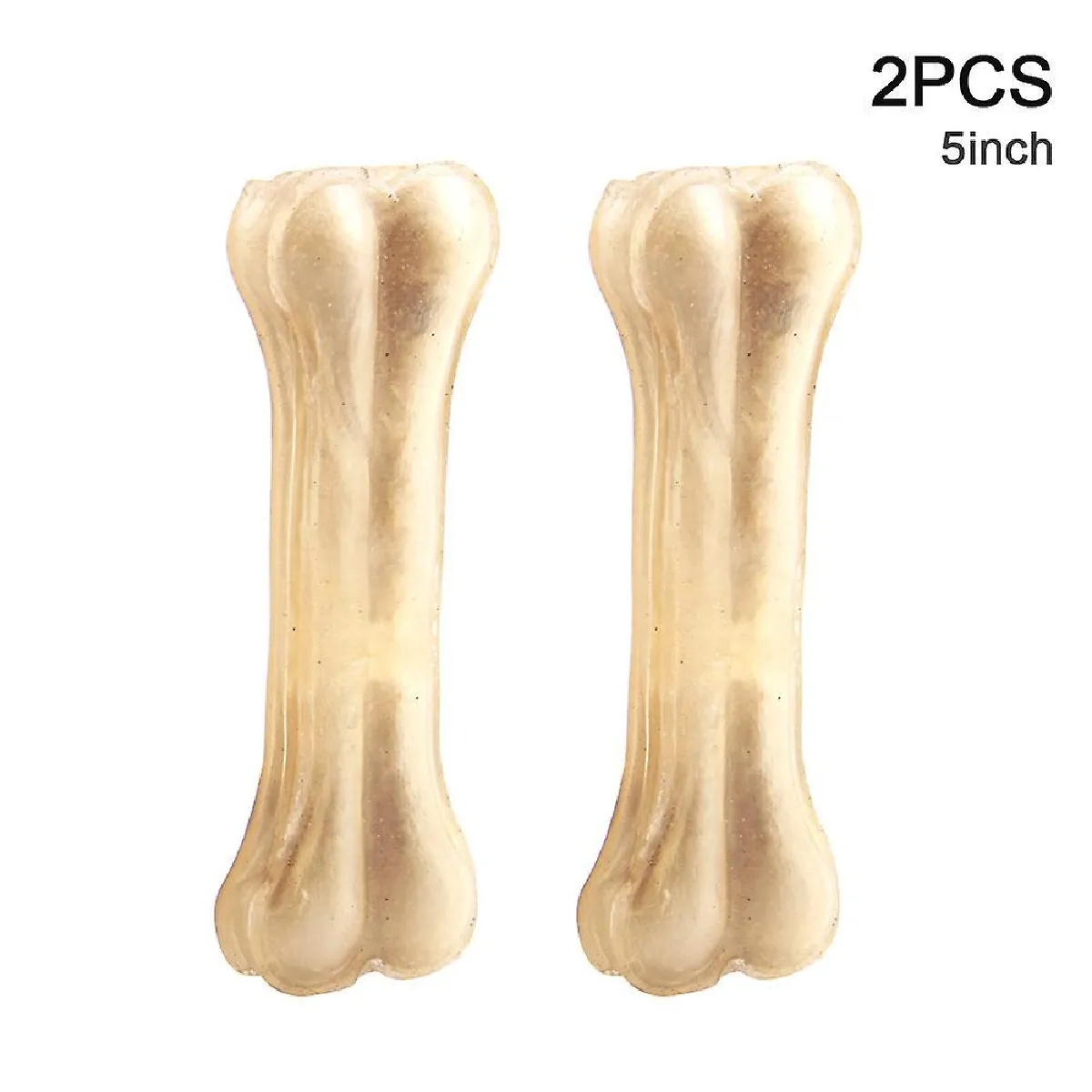 Meilleurs prix pour Chew Bone Dog Toy Food Treats Soins bucco-dentaires Brown Buffalo Leather Teeth