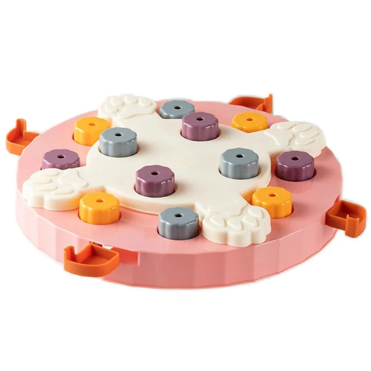 Comparer les prix de Jouets pour Chiens Mangeoire Lente Interactive Augmentez Lentement Le Distributeur de Nourriture-rose