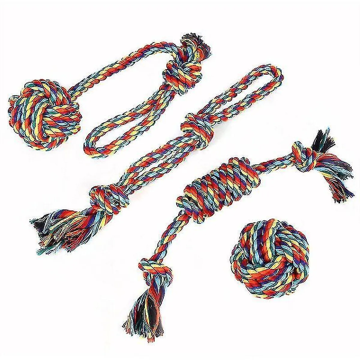 Comparer les prix de Corde De Jouet Pour Chien Pour Chiens Forts, corde De Jouet à Mâcher Pour Chien Durable Pour une mastication Active