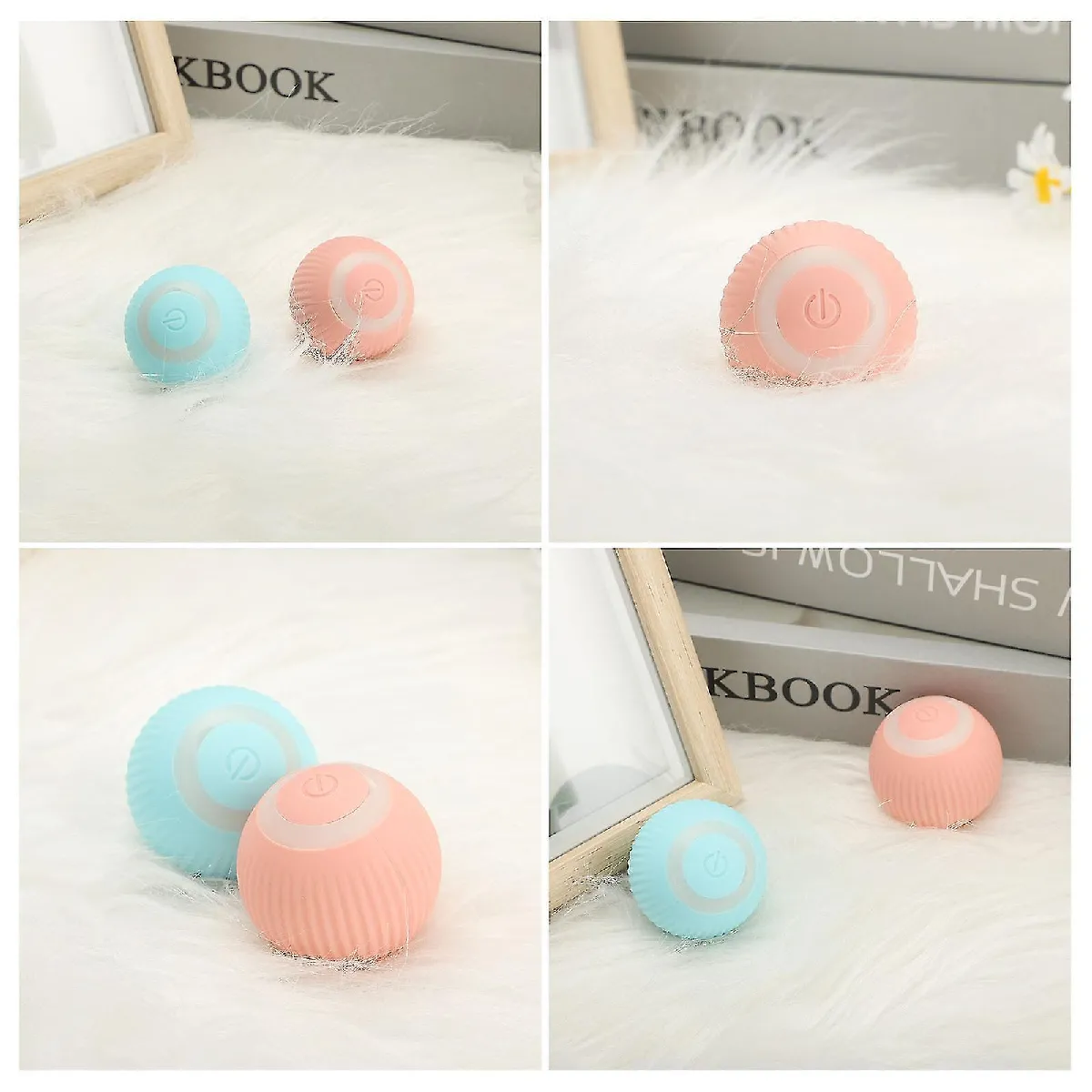 Meilleurs prix pour Jouet Interactif Balle Electrique pour Chat, Jouet d'Apprentissage pour Chaton, Jouet Automatique B