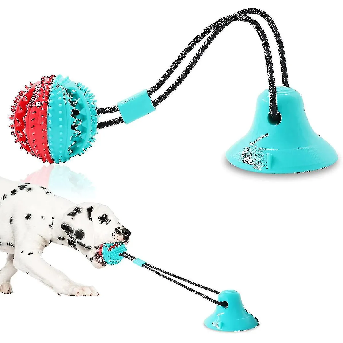 Meilleurs prix pour Jouets pour chien, jouets à mâcher pour chiens agressifs, jouets à corde avec ventouse pour chiots, jouets de dentition pour petits chiens.