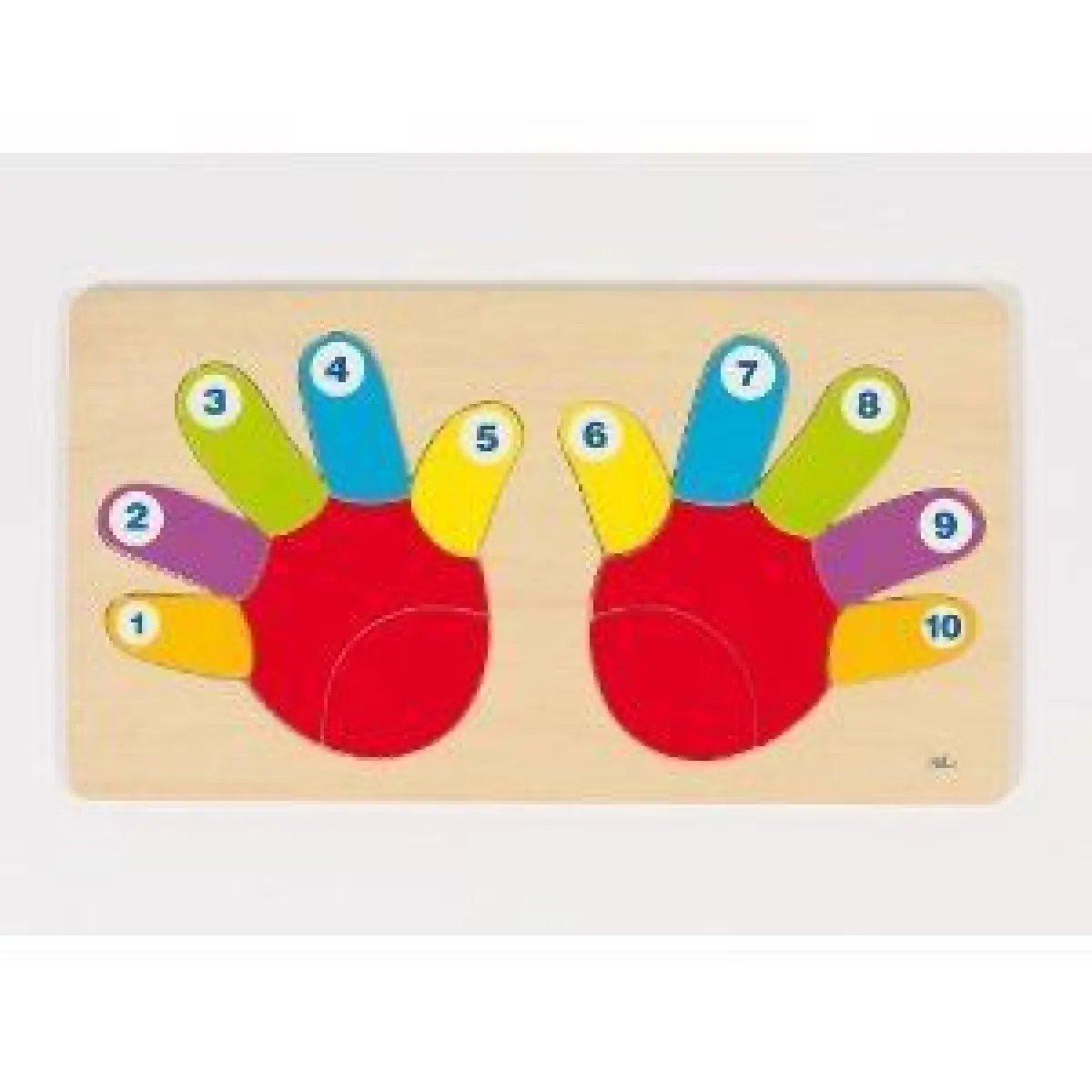 Goki Puzzle en bois enfant Les Mains Goki Puzzle en bois enfant Les Mains
