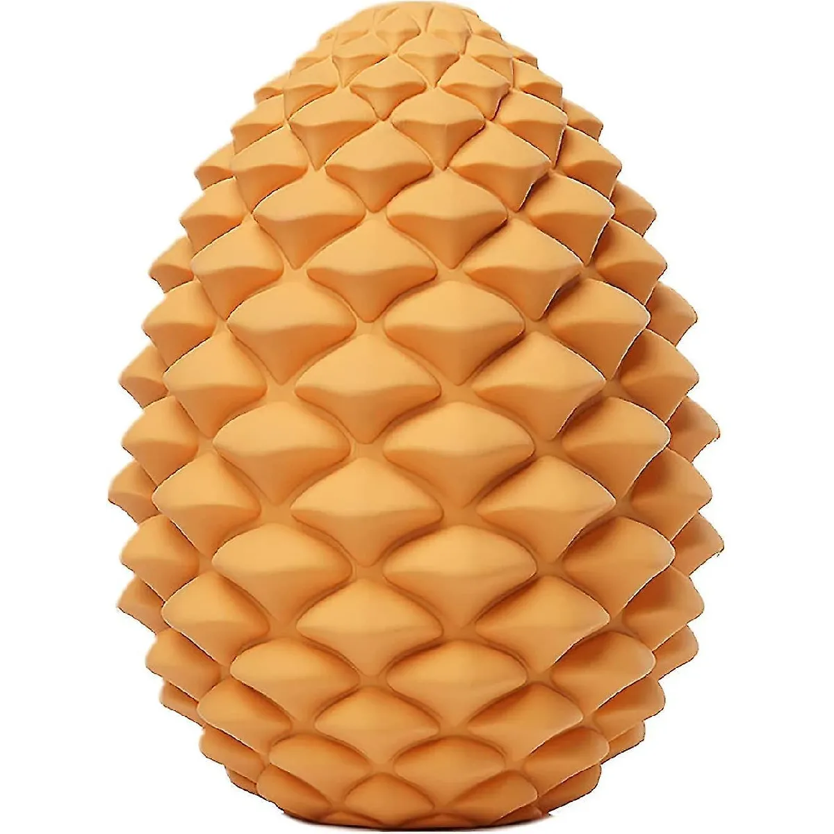 Comparer les prix de Jouet de nettoyage des dents en caoutchouc naturel indestructible et durable, Jouet à mâcher pour chien en pierre de pin Jouet à mâcher en caoutchouc pour chien, Jouet de gâterie interactif pour chien de grande taille et de taille moyenne.