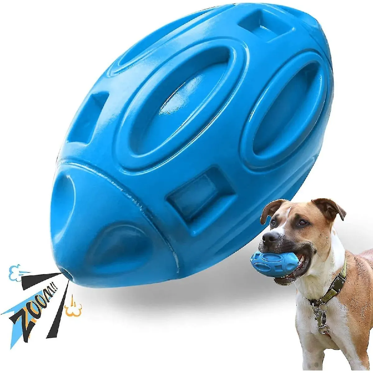 Comparer les prix de Jouets de chien pour chiens agressifs : Jouet pour chien en caoutchouc avec grincement, presque indestructible et durable pour les moyennes et grandes races.