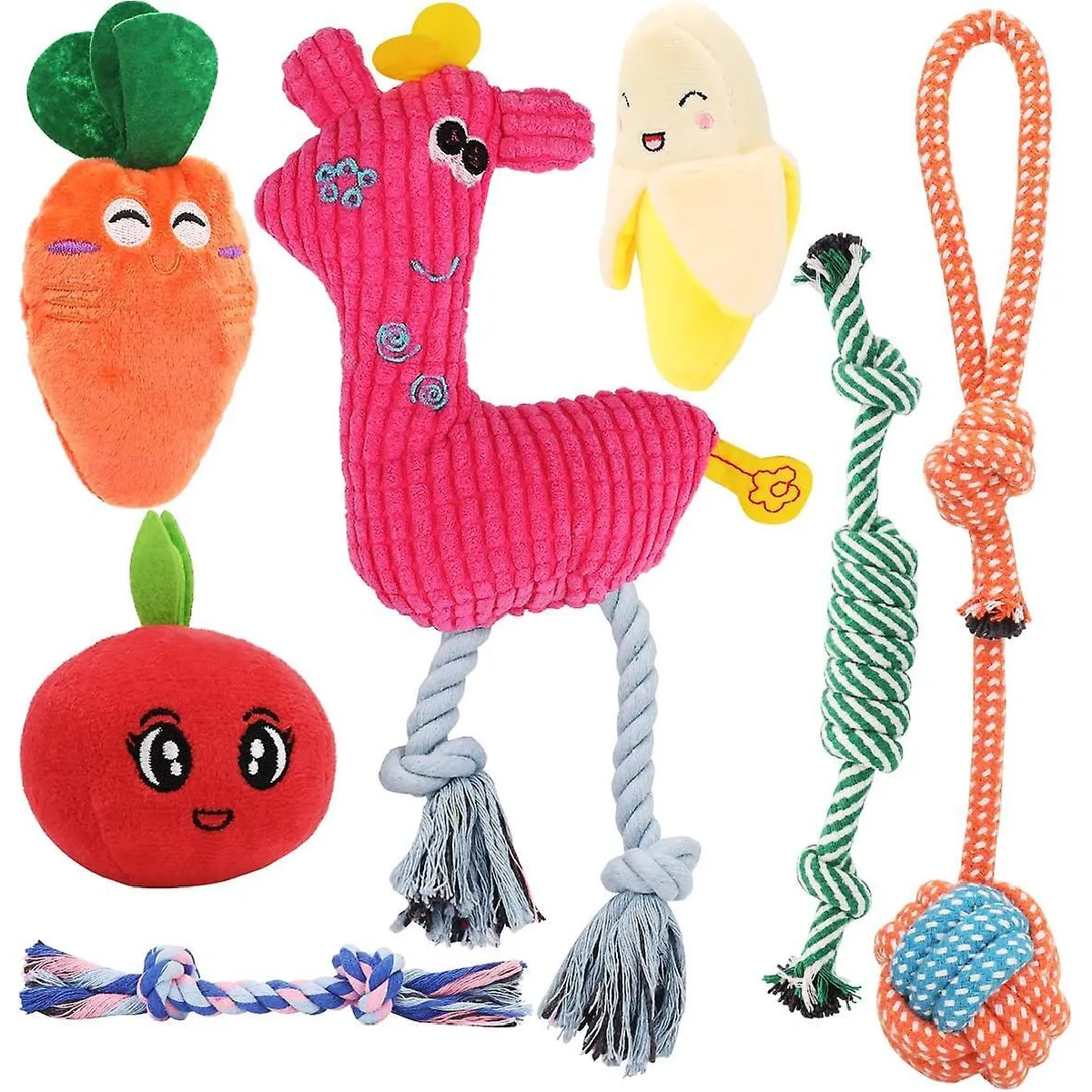 Meilleurs prix pour Jouets de dentition pour chiot, jouets pour chien, jouets à mâcher en peluche pour chiot, jouets interactifs pour chiot contre l'ennui