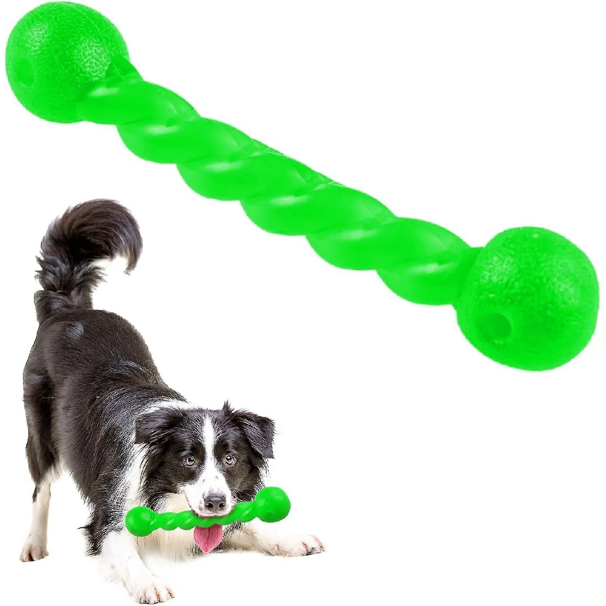 Meilleurs prix pour Jouet pour chien pour les dents,Os à mâcher en spirale en caoutchouc,Tige molaire de chien indestructible non toxique,Jouet d’intelligence pour chiot pour petits chiens moyens,Soins bucco-dentaires pour animaux de compagnie