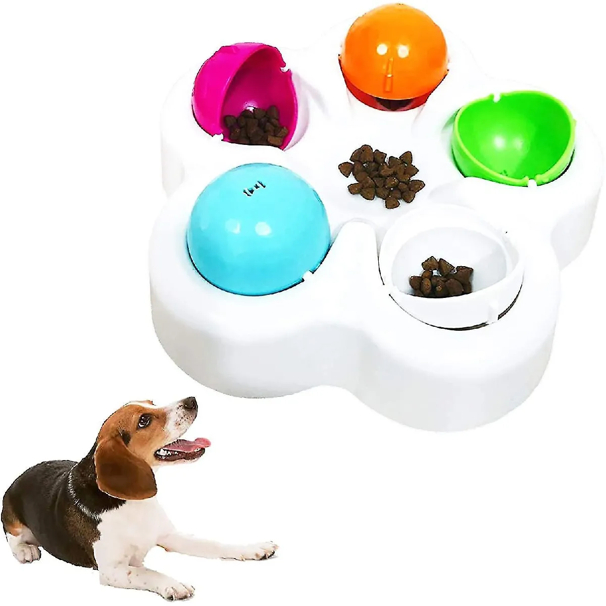 Meilleurs prix pour Jouet Intelligent Pet Iq Jouet Puzzle pour Chien Débutant, Jouet Interactif pour Chien Distributeur de Friandises - Améliore le QI de votre Chien, Spécialement Conçu pour