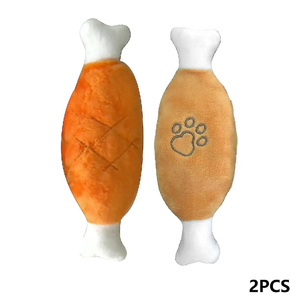 Meilleurs prix pour Jouets à mâcher pour chien en peluche douce, en forme de pilon de poulet, résistants aux morsures