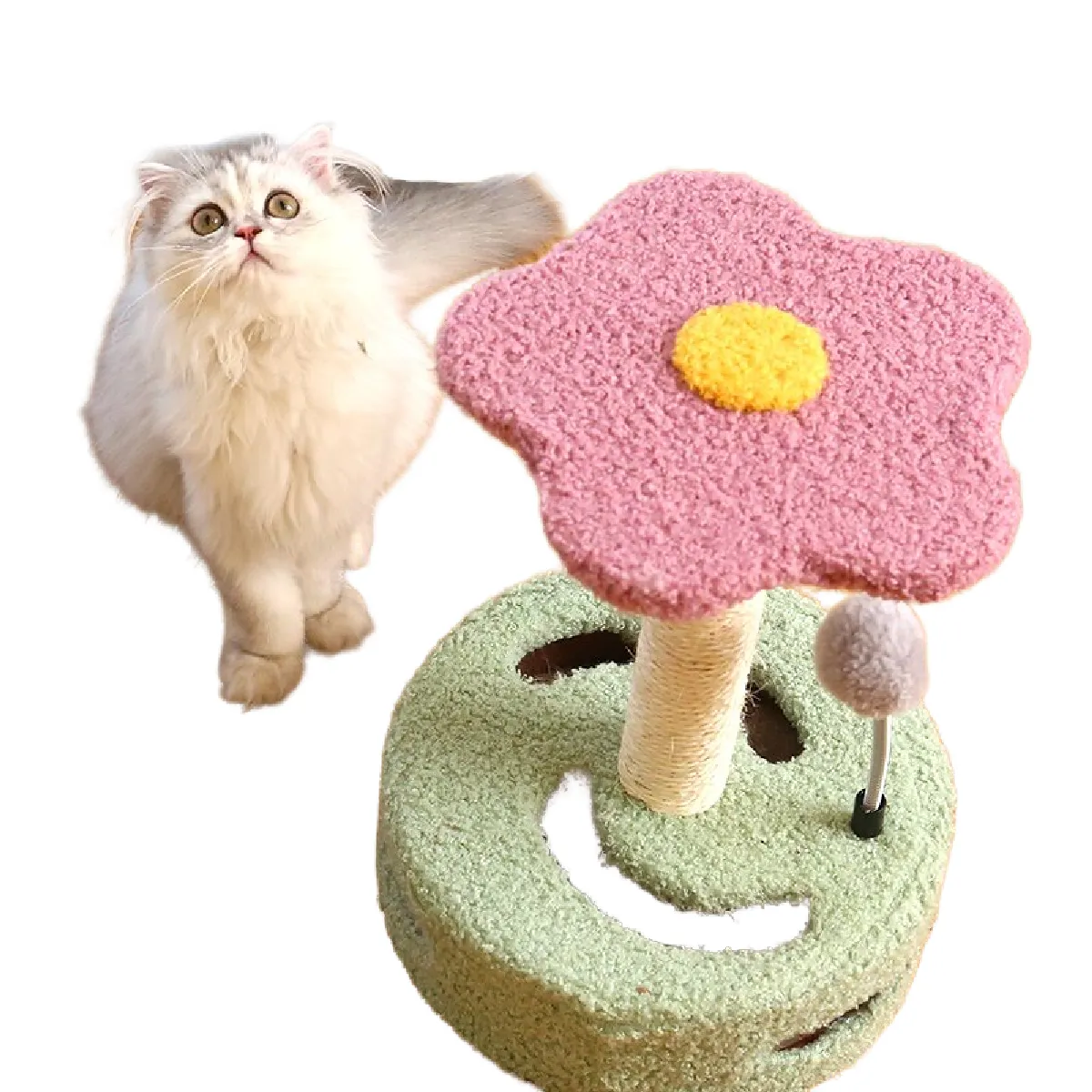 Comparer les prix de Arbre à Chat Compact - Sisal et Peluche