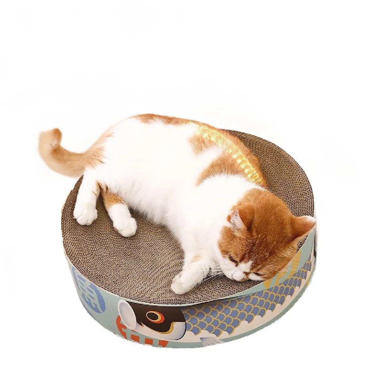 Comparer les prix de Grattoir rond pour chat ondulé