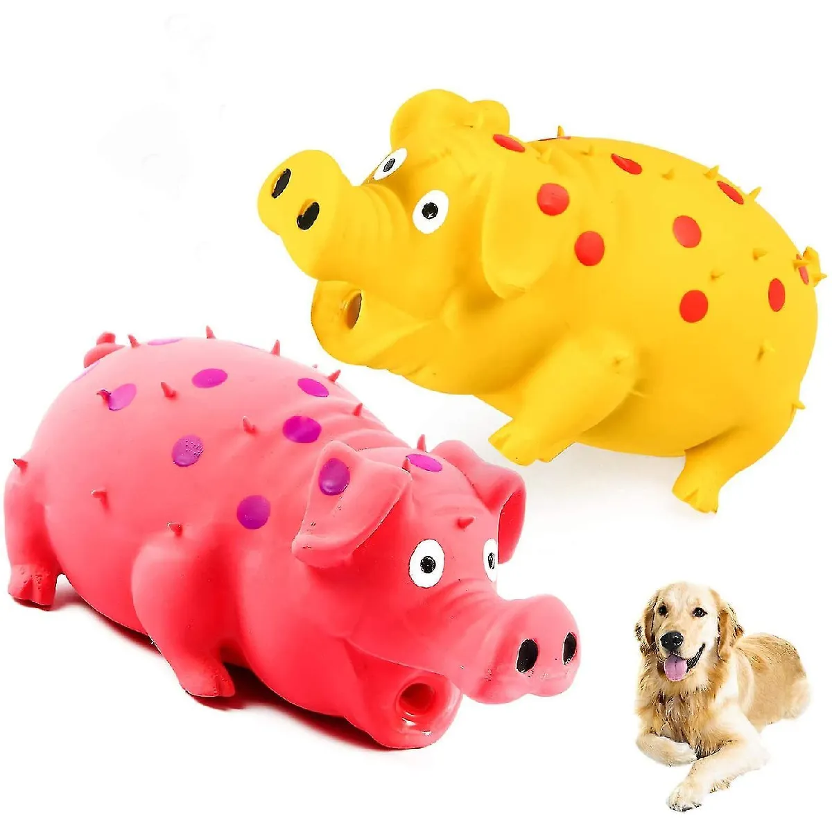 Comparer les prix de Jouet pour chien Squeaky Pig