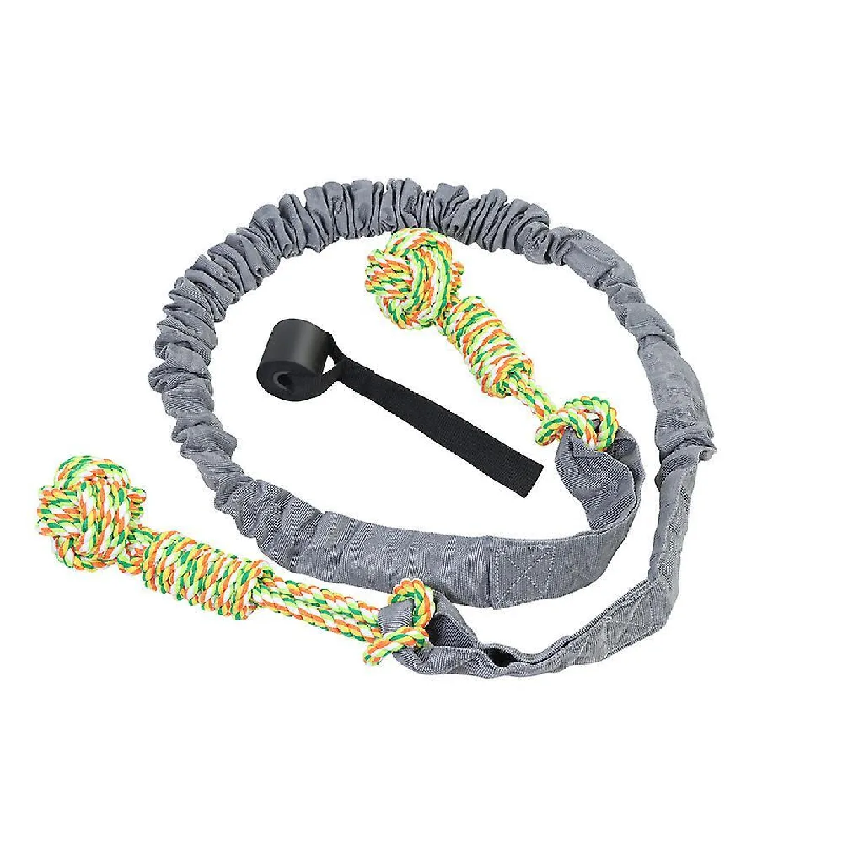 Meilleurs prix pour Jouet De Laisse De Chien De Barre De Ressort Jouet De Tir à La Corde En Plein Air Pour Bouledogues Chiens Moyens À Grands Bungee En Plein Air