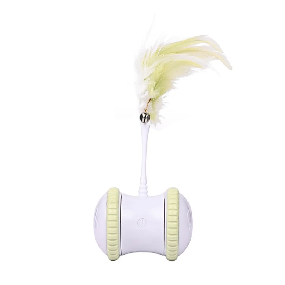Comparer les prix de Jouets intelligents interactifs pour chiens et chats Lumière LED Haut-parleur rechargeable USB Jouets à balles rotatives automatiques à 360 degrés Fournitures pour chats   Jouets pour chats (jaune)