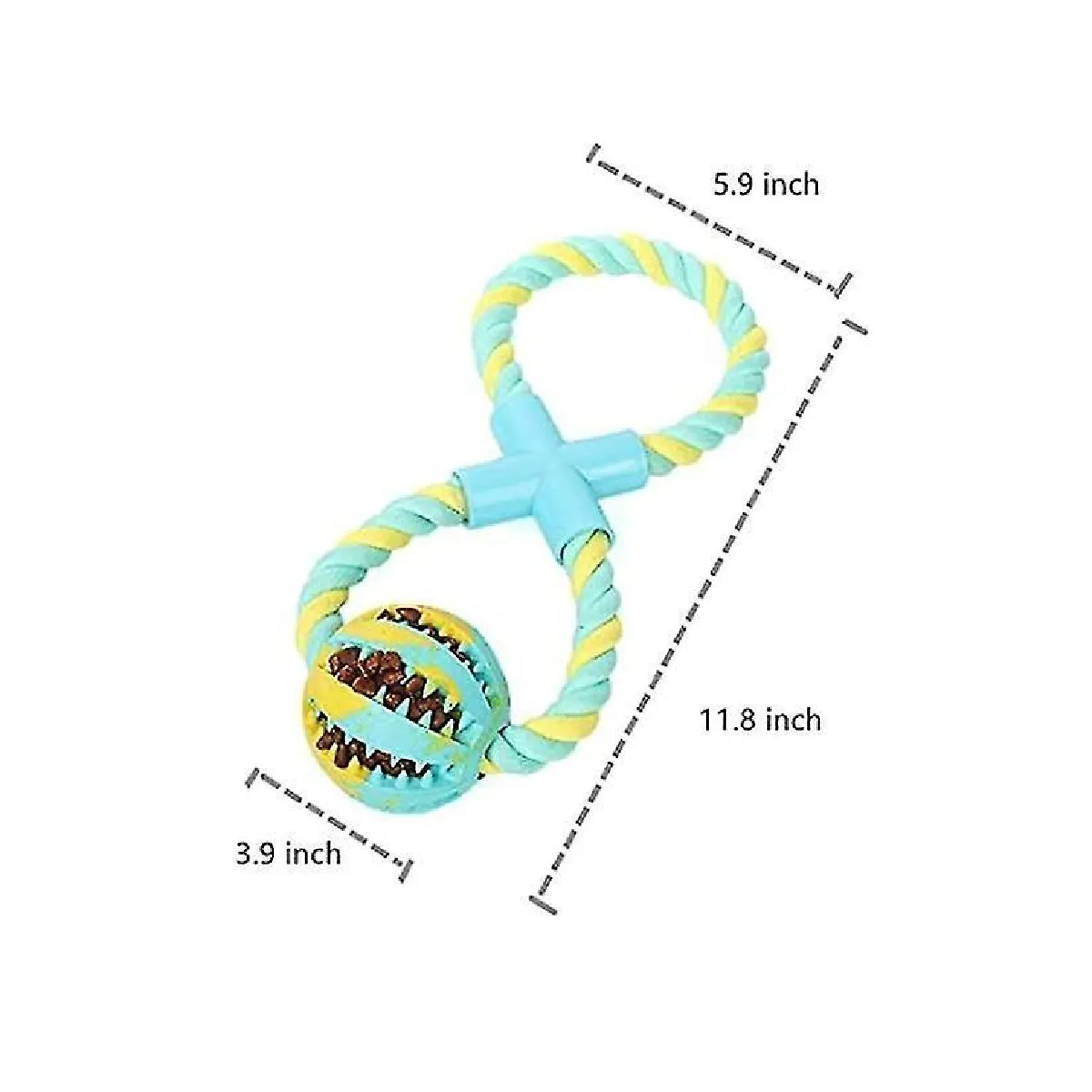 Comparer les prix de Jouet à Mâcher pour Chien Nettoyage des Dents Molaires Jouet Bille en Caoutchouc Pour Chien Distributeur de Fuites de Nourriture