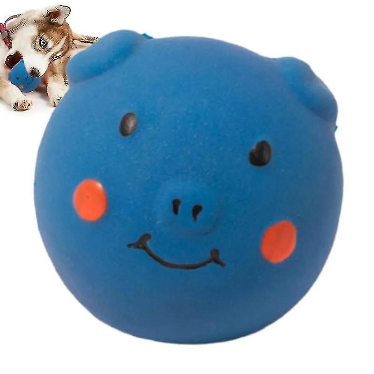 Meilleurs prix pour Petit chien Jouets grinçants Boules de chiot en forme de cochon Jouets de dentition Jouets pour animaux de compagnie Fun pour chiots et chiens d’intérieur Mâcher et jouer