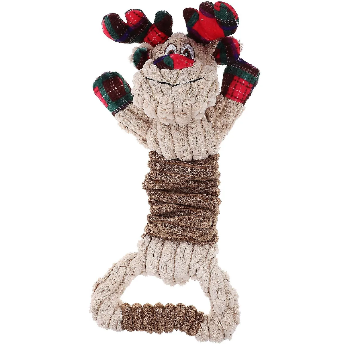 Meilleurs prix pour Jouet de dentition pour chien en peluche Jouet de dentition pour chien en forme d'Elan