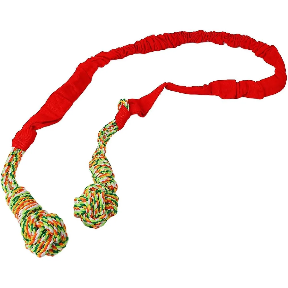 Meilleurs prix pour Jouet de Corde de Traction Pour Chien Jouet à Mâcher Pour Animaux De Compagnie Dents Résistantes Aux Morsures Grincement Interactif Jouet De Corde Pour Animaux De Compagnie Suspendu Pour Porte Intérieure Extérieure (noir)