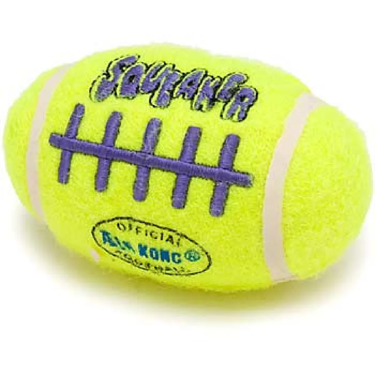 Kong Air Squeaker Football - Jaune Kong Air Squeaker Football - Jaune