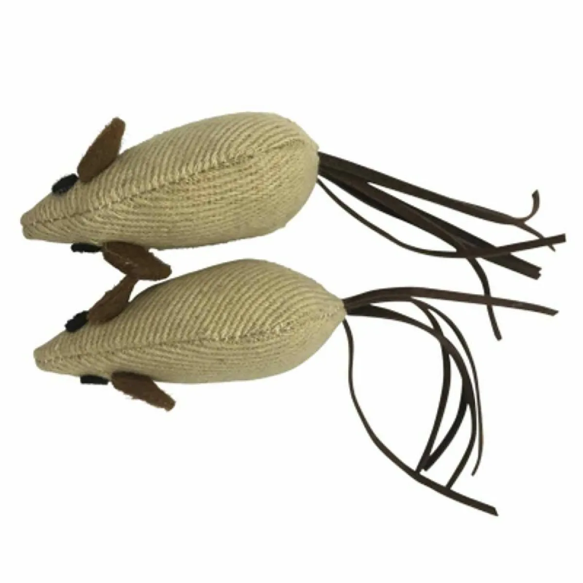 Paris prix Jouet pour chat en forme de souris en polyester - 14 cm - Beige Paris prix Jouet pour chat en forme de souris en polyester - 14 cm - Beige