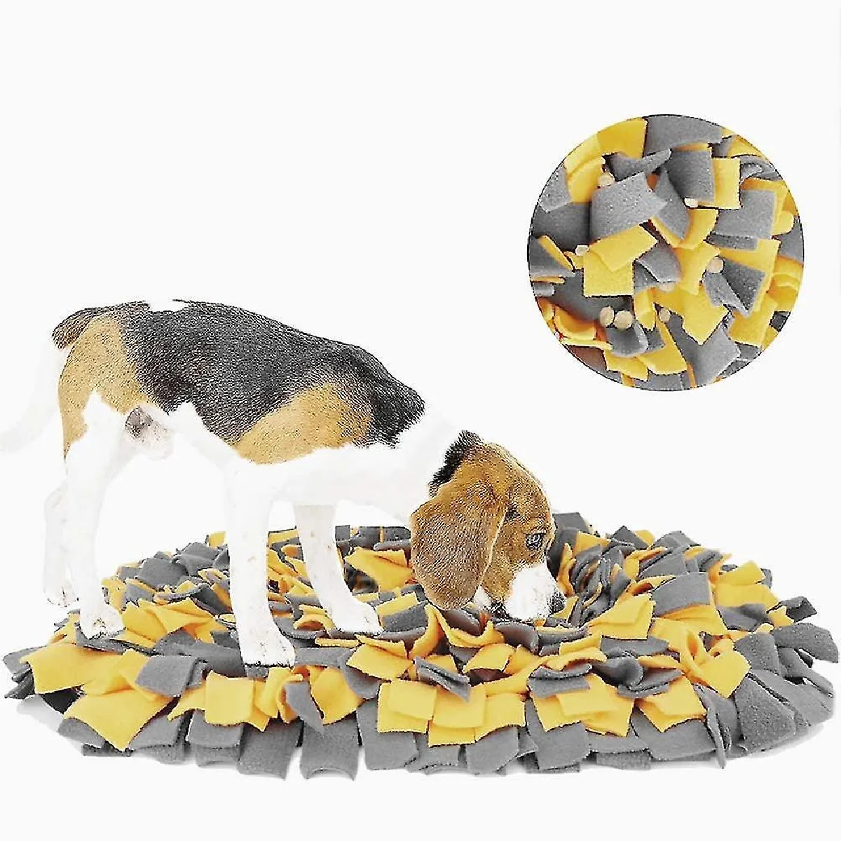 Meilleurs prix pour 2023-Jouets Interactifs Pour Animaux De Compagnie Sentant La Formation Renifler Tapis Tapis De Jeu Jouet Nez Travail Pour Chiens Chats
