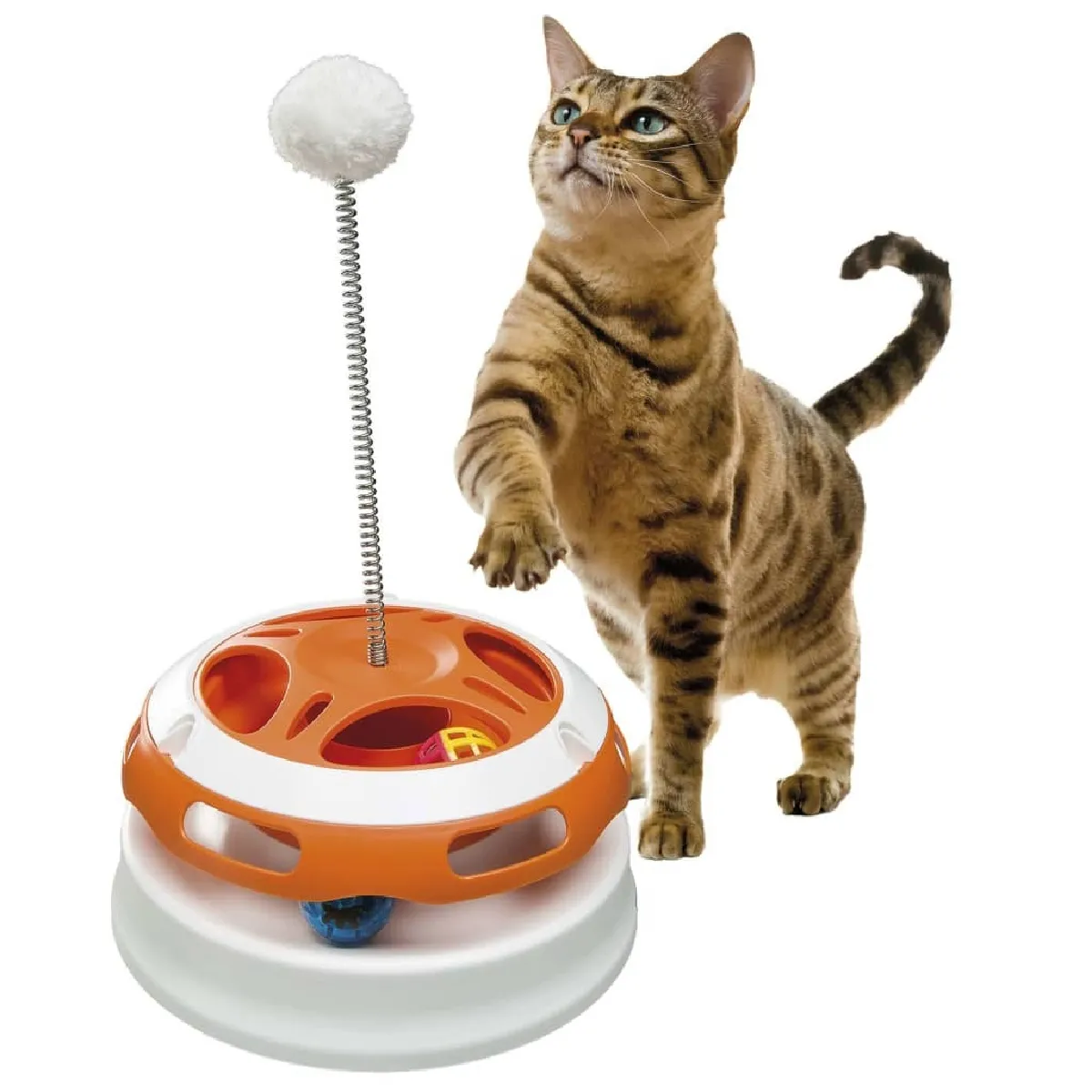 Ferplast Jouet à Carrousel pour Chats Ferplast Jouet à Carrousel pour Chats