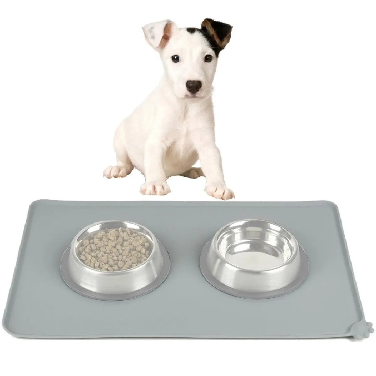 Comparer les prix de Chats imperméables de silicone respectueux de l'environnement et tapis de cuvette d'animaux de chiens, livraison aléatoire de couleur
