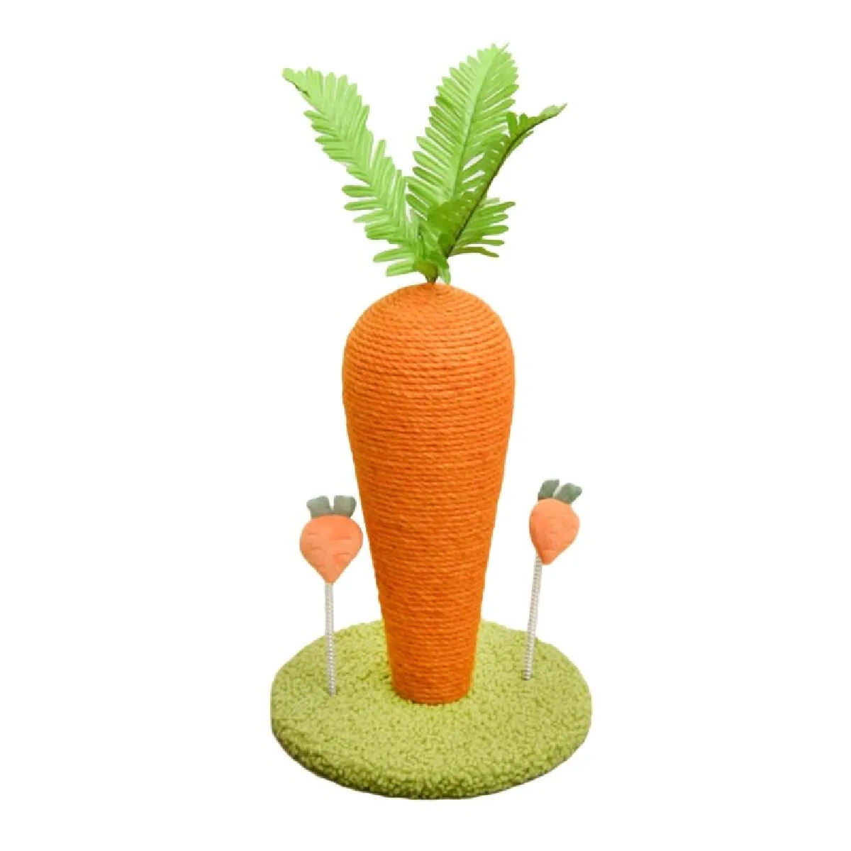 Comparer les prix de Universal Légumes Scratch Post - Orange
