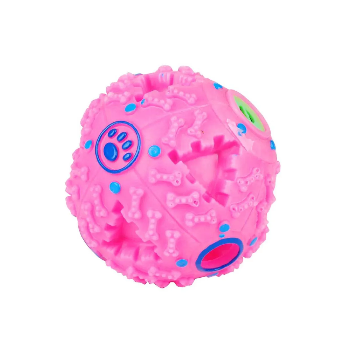 Meilleurs prix pour Dogi - Jouet pour chien - Balle à trous - Rose