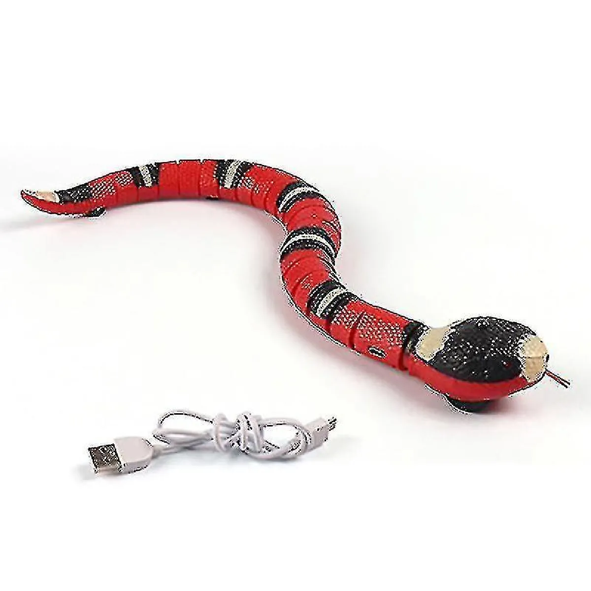 Meilleurs prix pour Smart Sensing Snake Cat Toys Electron Jouets interactifs pour chats Charge USB