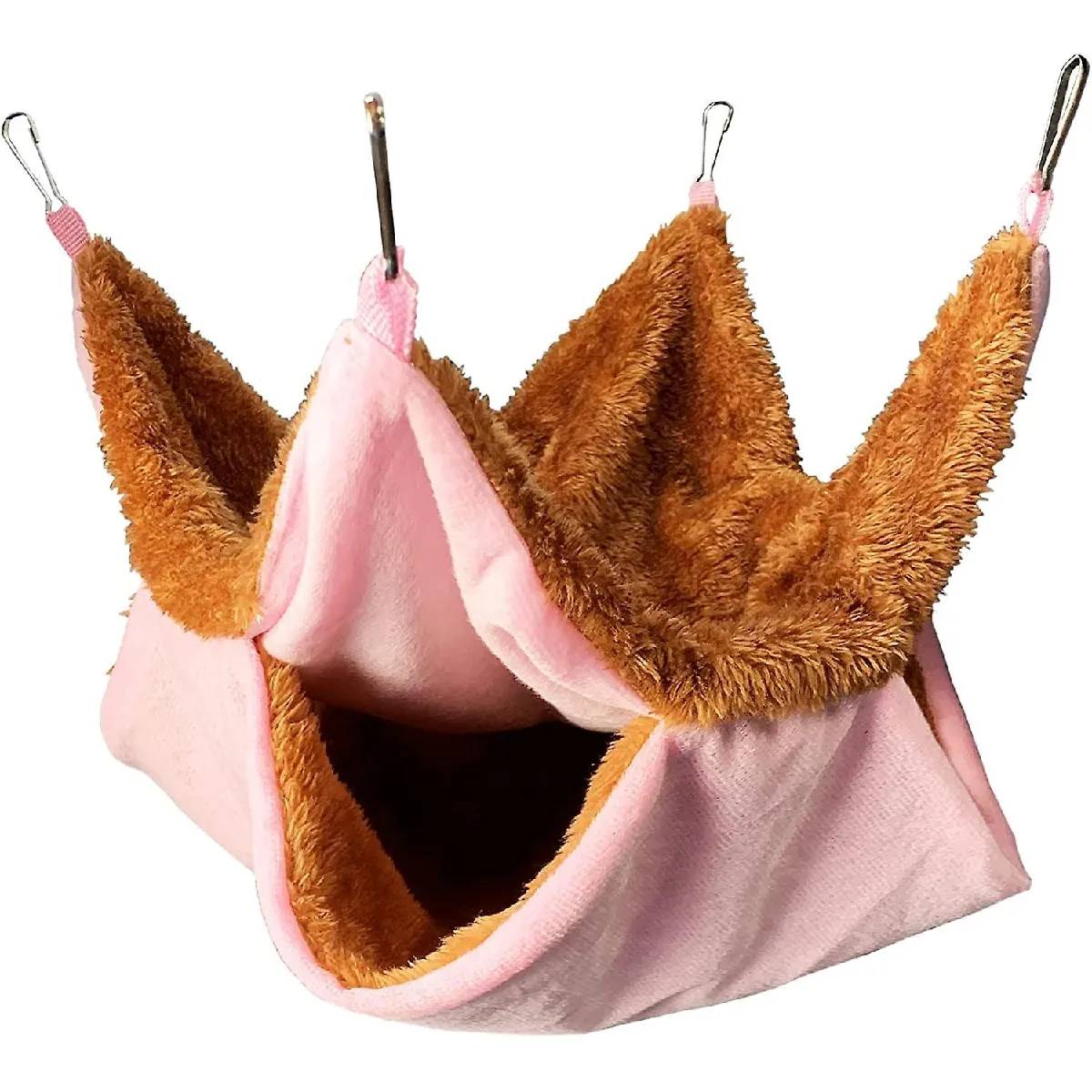 Meilleurs prix pour Pendre chaud Pet Bunked Hamac, Hamac petit animal pour oiseaux Perroquet Écureuil Furet, Cachette de lit suspendue pour Rat Sugar Cochon d'Inde