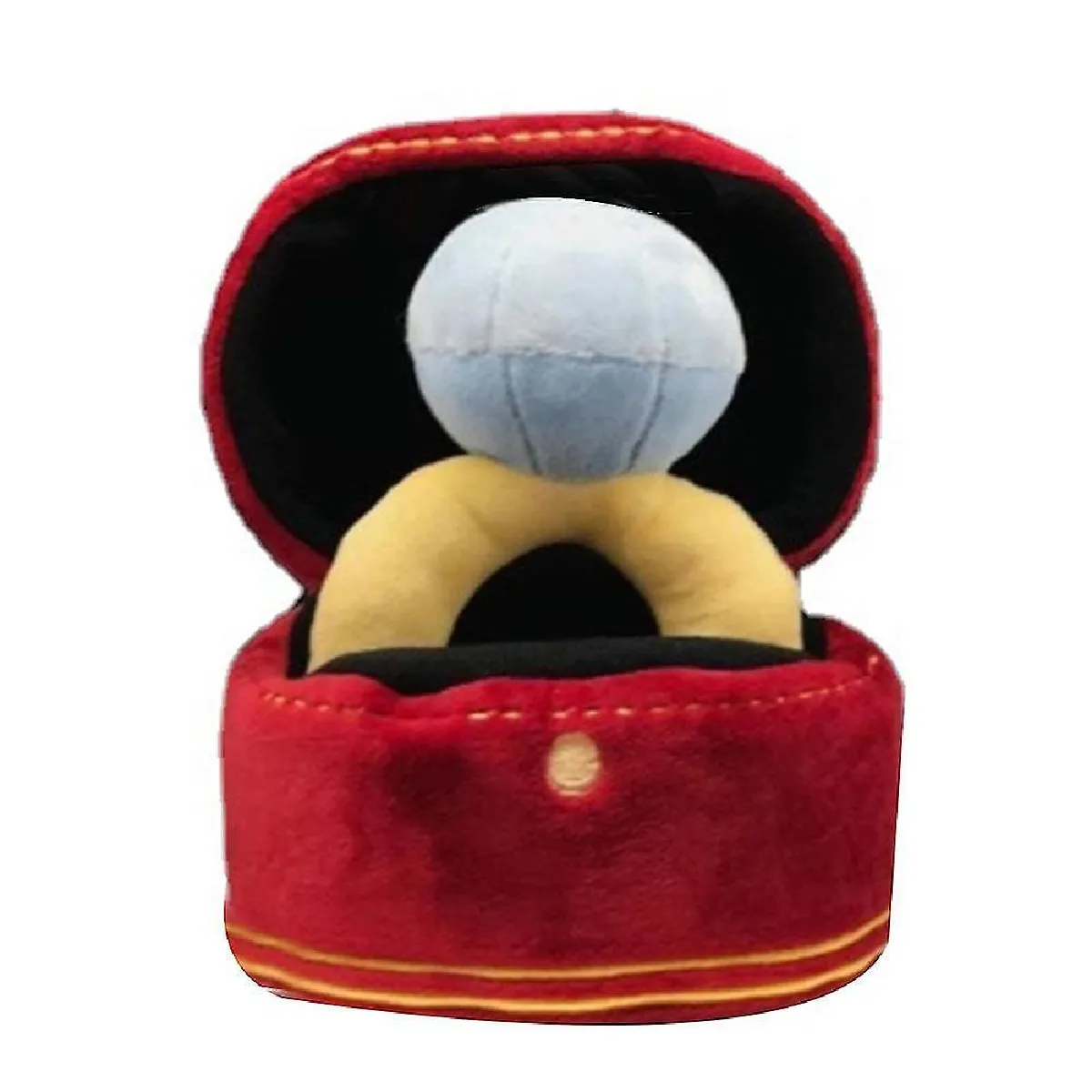 Meilleurs prix pour Ring Box Jouet en Peluche Love Case Jouet à Mâcher pour Animaux de Compagnie Sons Chiots Enfants Jouets Doux pour Chiens Intéressés