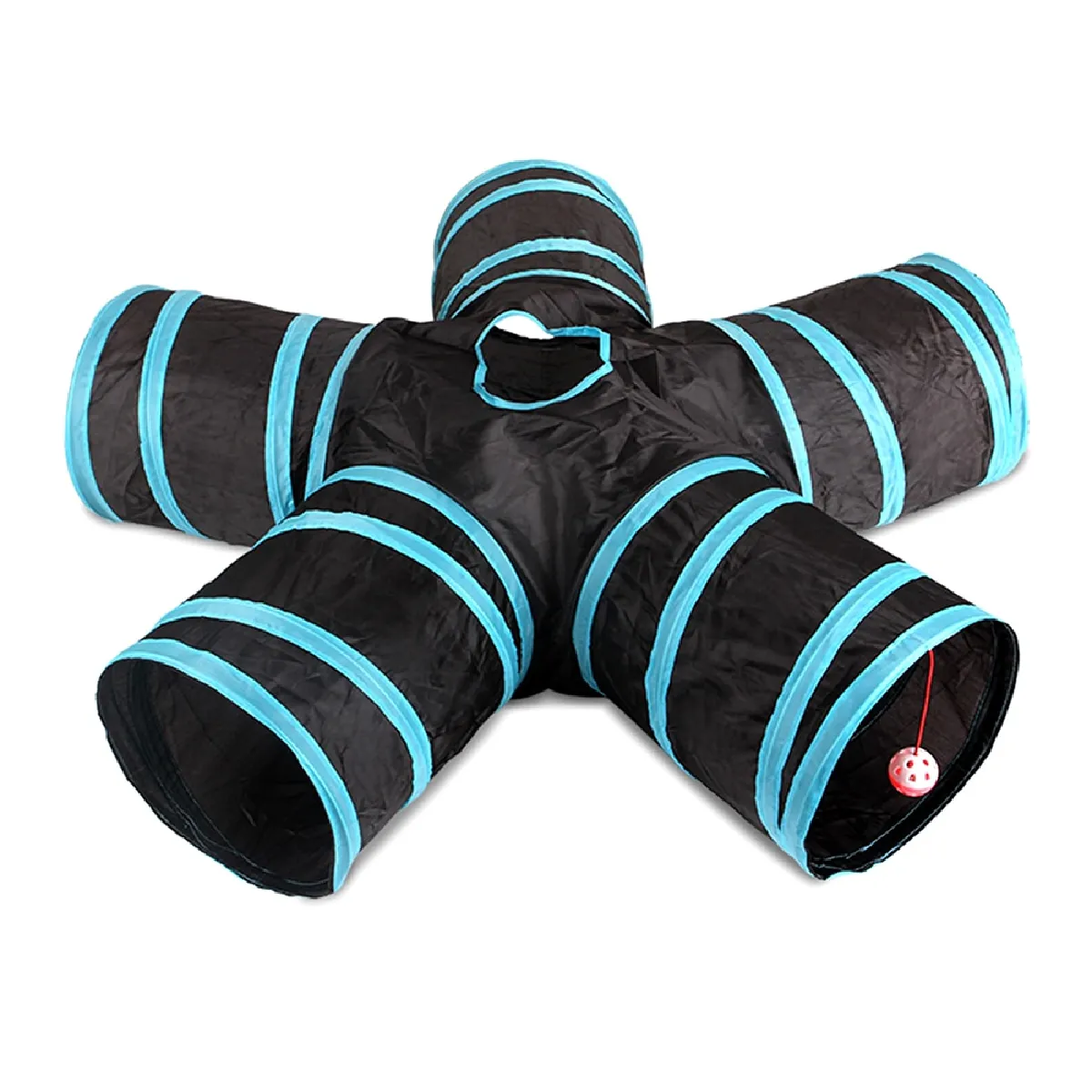 Comparer les prix de Jouets pour chats Tunnel pour chats 1/5 Way Pet Drama Tunnel Tunnel pliable Tube Tunnel Espionnage Chat Lapin   Jouets pour chats