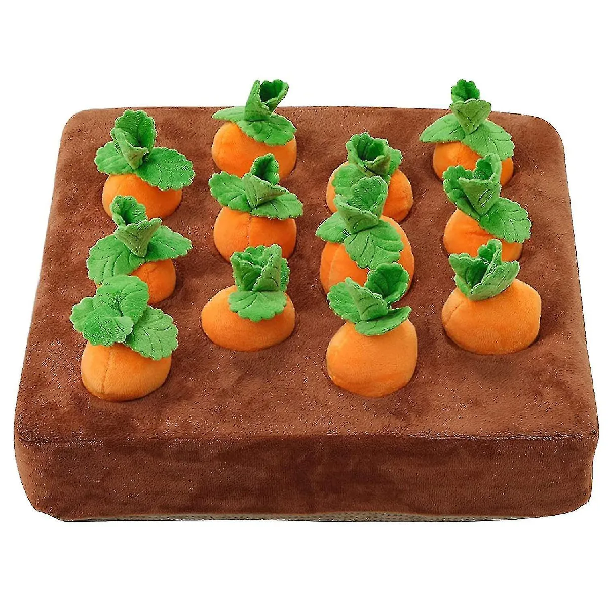 Meilleurs prix pour Jouets interactifs pour chiens, carotte Snuffle Mat pour chiens Peluche Puzzle Toys 2 en 1 Nosework Feed Jeux pour Pe