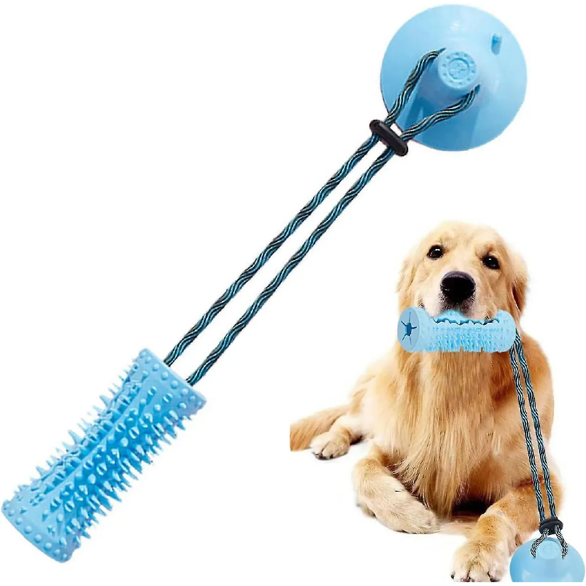 Comparer les prix de Jouet à ventouses pour chien, jouet interactif à ventouses pour chien, jouet à ventouses avec distribution de nourriture, jouet à mâcher pour chien, jouet indestructible pour chien.